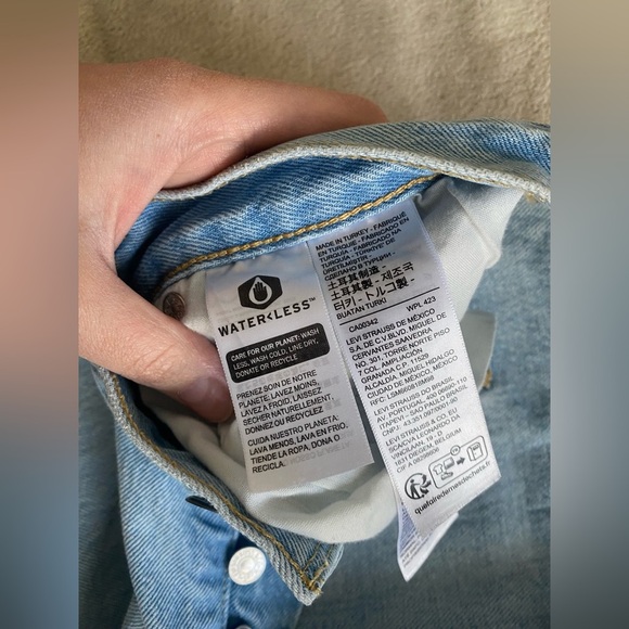 NWOT - Levi’s 501® ORIGINAL FIT WOMEN'S JEANS - Size 34/32 - Picture 13 of 16